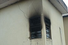 Abengourou: Un inconnu met le feu au lycée départemental Bonzou II
